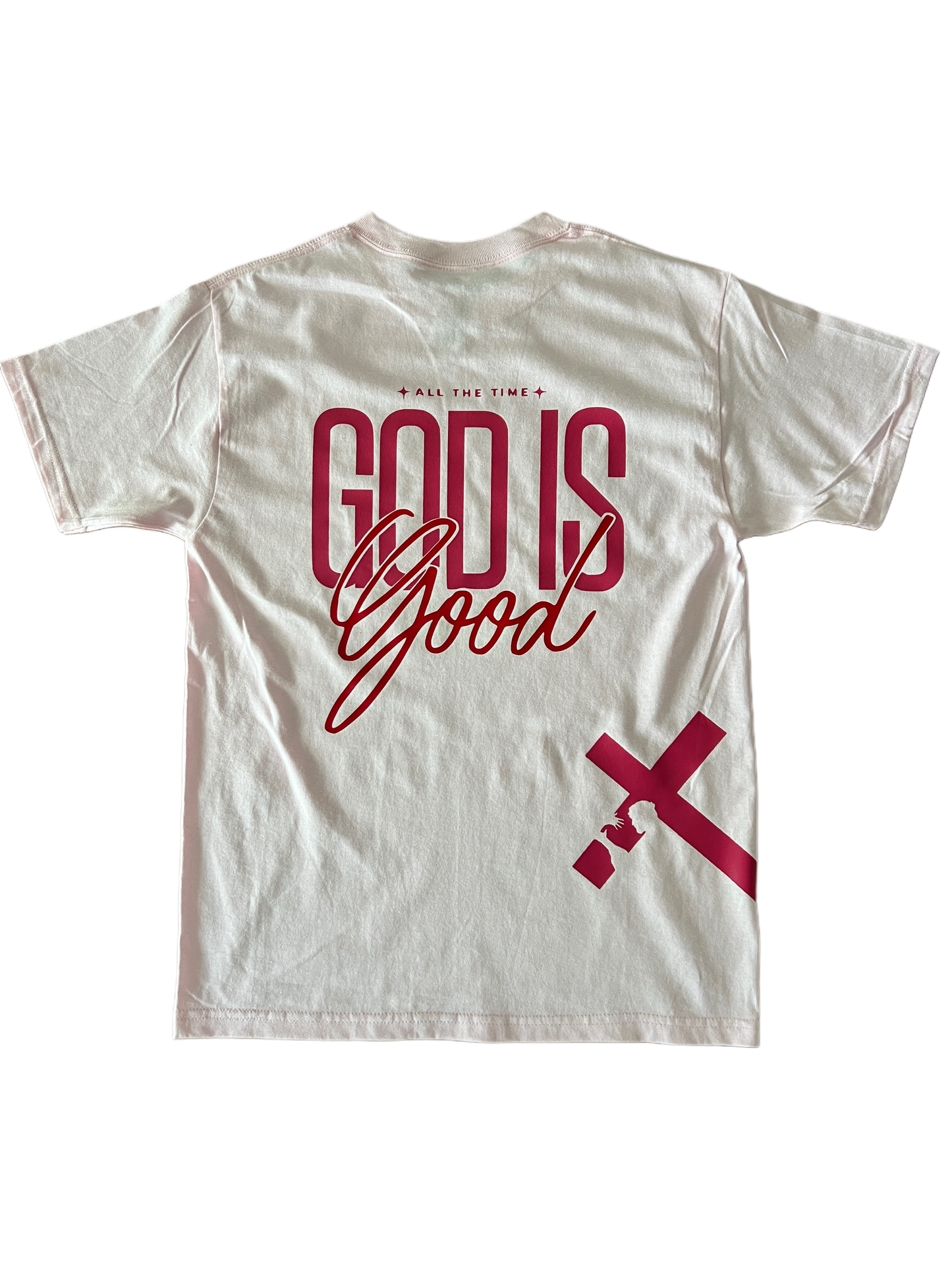 ''All the Time God is Good Psalm 100:5'' Light Pink T-Shirt