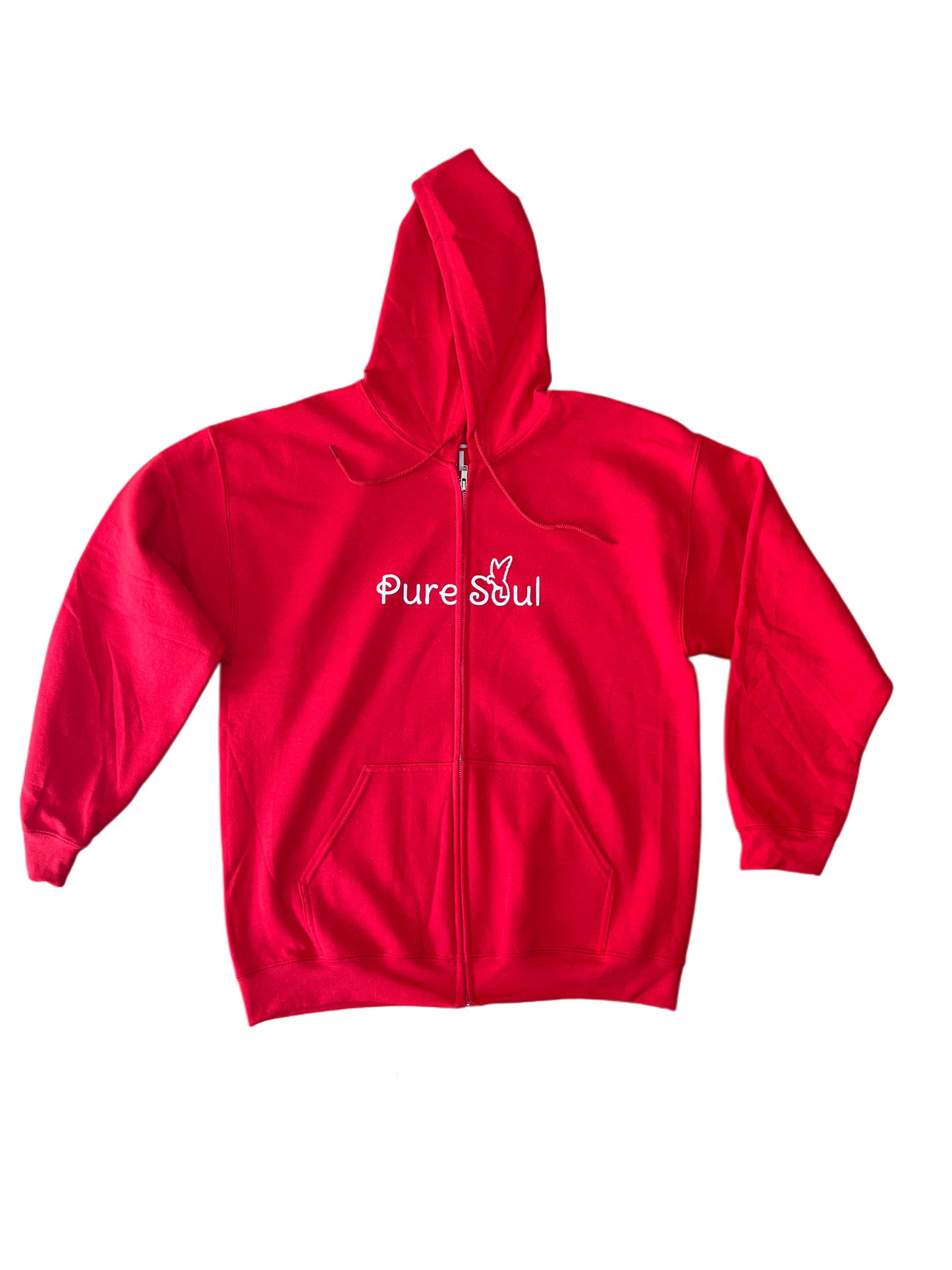 ''All the Time God is Good Psalm 100:5'' Red Zipper Hoodie