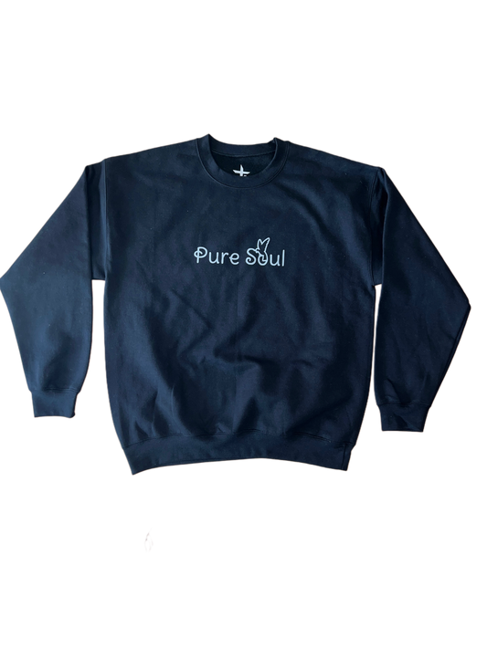 ''All the Time God is Good Psalm 100:5'' Black Sweatshirt